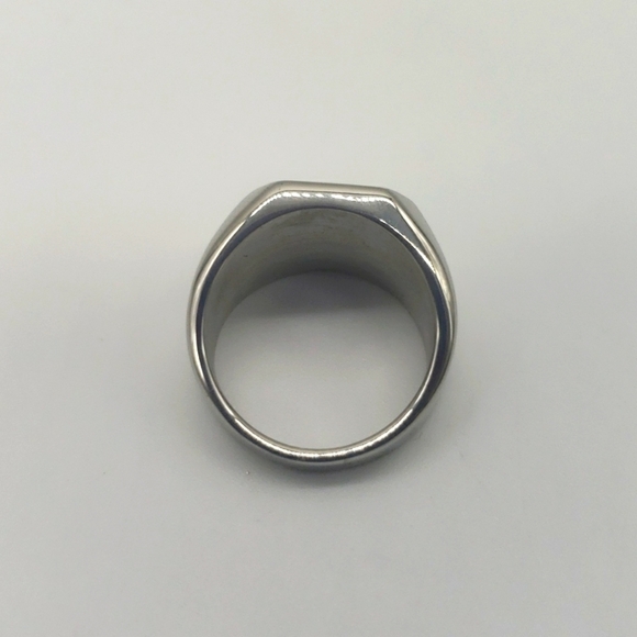 868- Lapis Lazuli Natural Gemstone Handmade Men's Ring Size 8 NWT - Picture 5 of 8